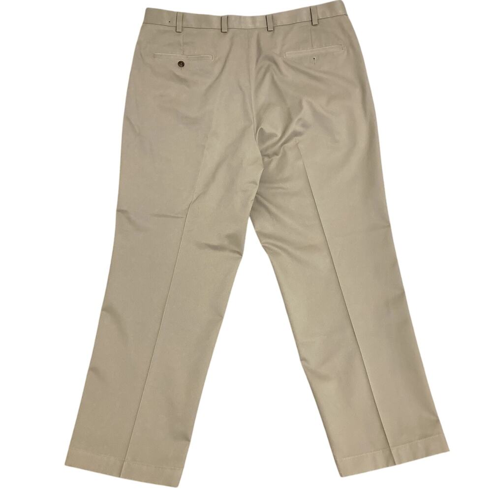 Brooks Brothers Hudson Advantage Chino Men's 40X30 Sand‎ Beige Relaxed Creased